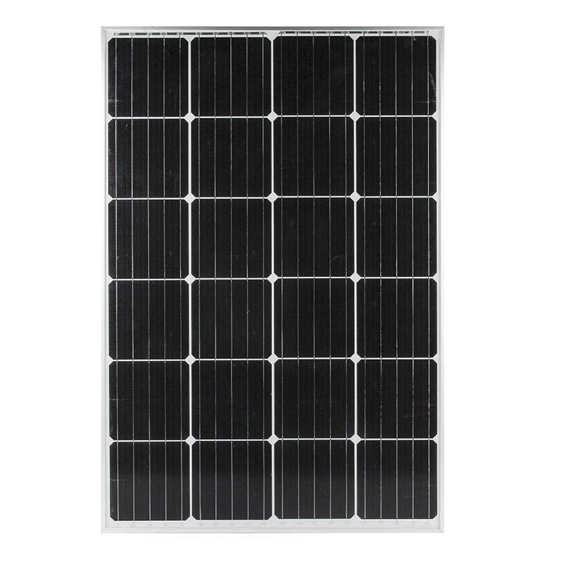 Mono silicon solar panel 100W